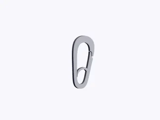 O Hook Carabiner (06) Secured Heavy Duty Link