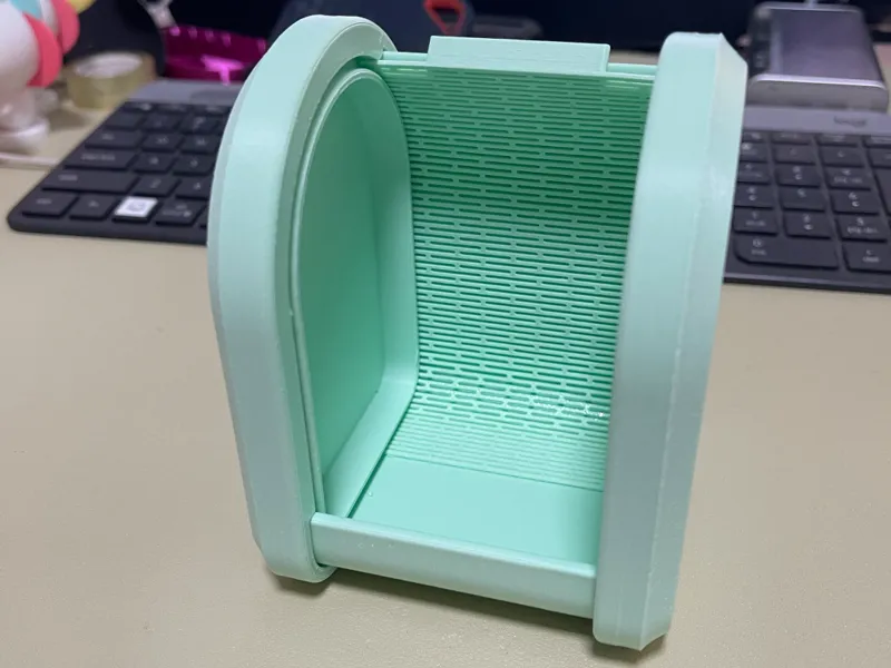 手办展示卷帘盒
