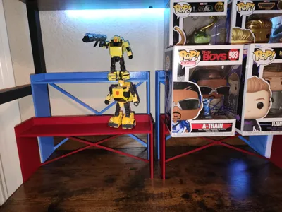 Simple shelf risers for Pops or Figures