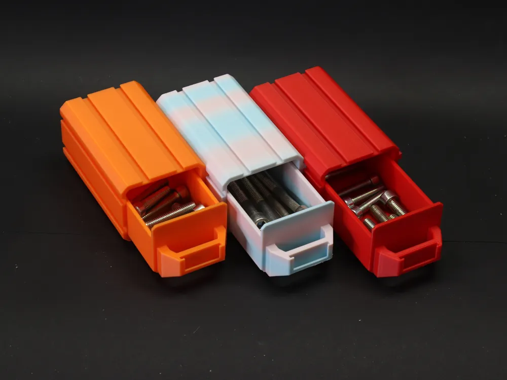 Stackable Mini Drawer Storage System by 虾七八想 MakerWorld: Download Free ...