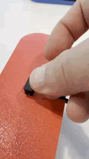 USB-C cable insert to hold it securely