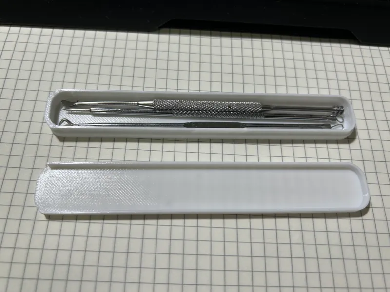 掏耳勺抽拉收纳盒