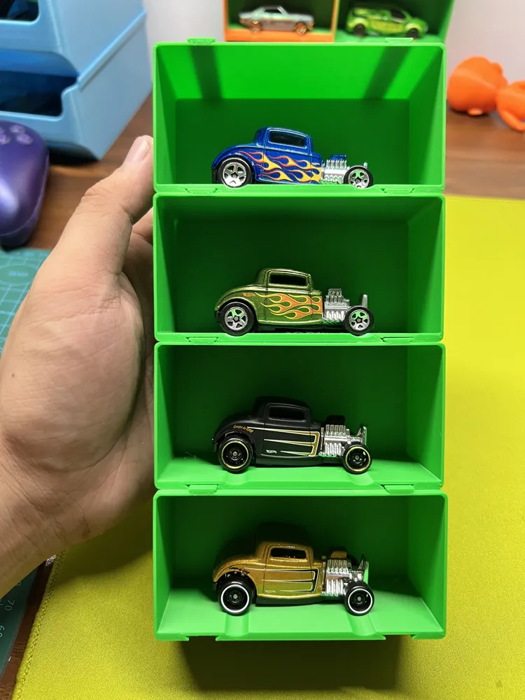 1:64 Scale Model Display Case - Free 3D Print Model - MakerWorld