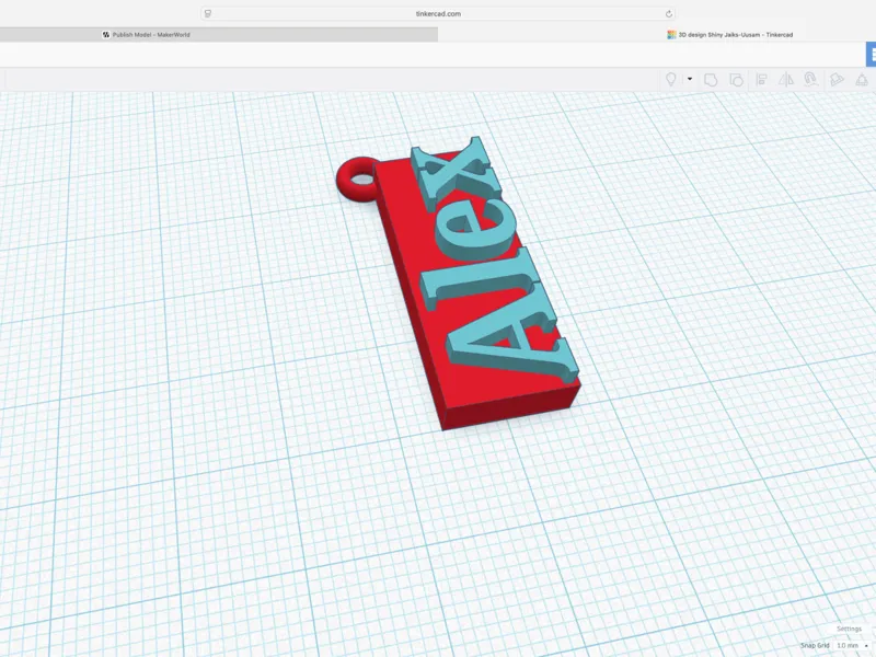 Alex Name tag