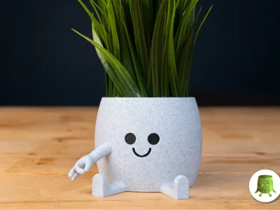Gotcha Sitting Plant Pot