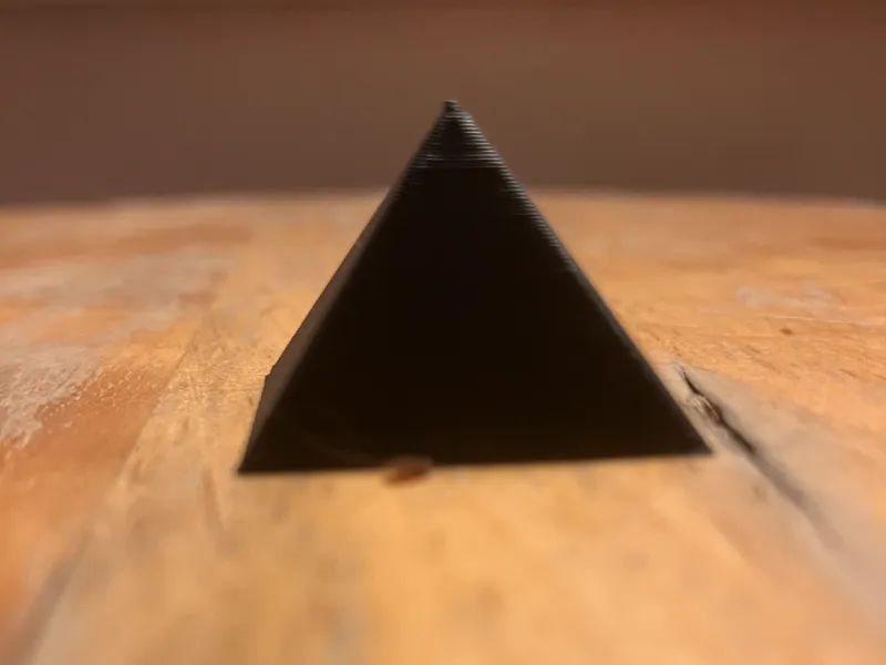 Somewhat useless pyramid