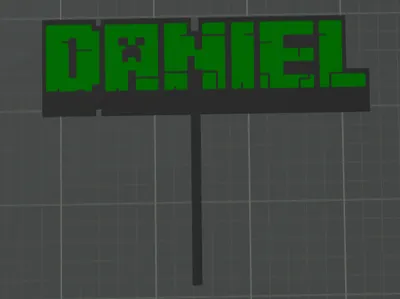 Daniel's Minecraft Toppo Name