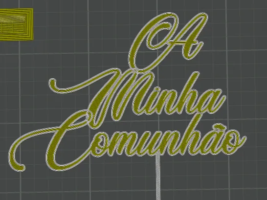 topper a minha comunhão
