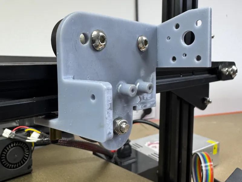 Soporte Ender 3 con extrusión directa