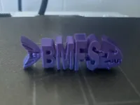 Porte-clés poisson articulé BMFS — photo 1