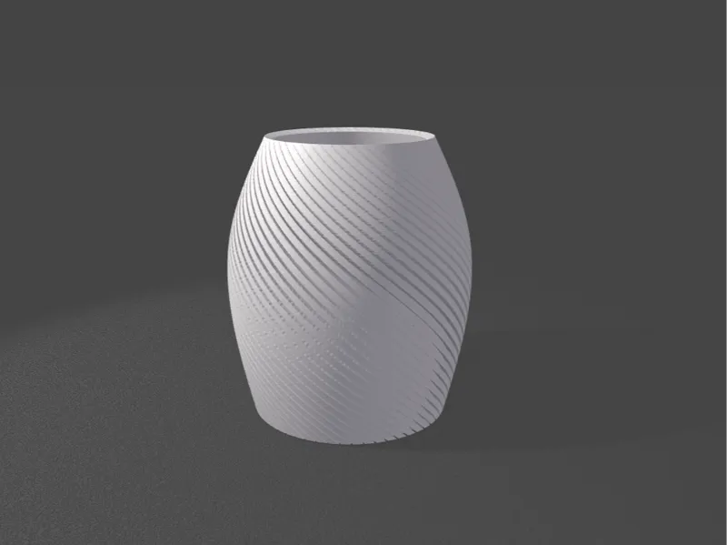 Small Round Vase