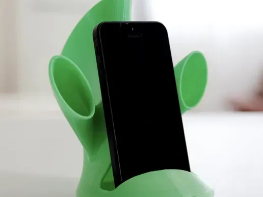 Support téléphone avec amplificateur de son