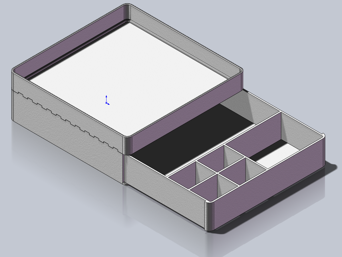 A box with a drawer by 溜达溜达 MakerWorld: Download Free 3D Models