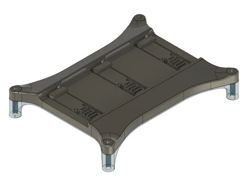 Bigtreetech SKR v1.4 Turbo - DIN rail mount clamp