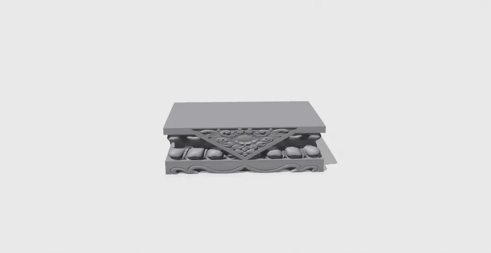 Lotus Rack Modeline Antique lotus model storage and display base - Free 3D Print Model ...