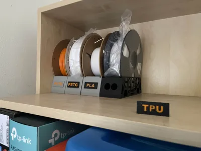 Mini printer compatible! Spool Storage