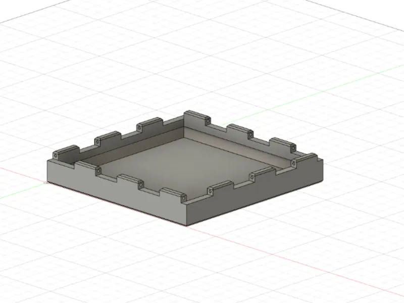 空气修剪正方形花盆 L 版底座 v1