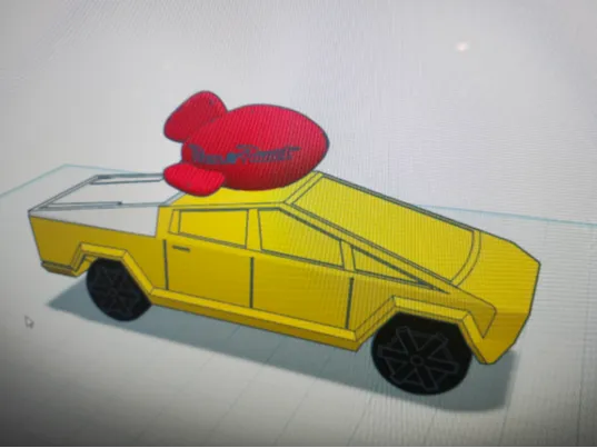 Pizza Planet CyberTruck (Non AMS)