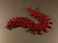 Mille-pattes façon voronoi — photo 1