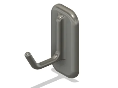 Adhesive Hook 20x40 - Compatible with 20mm traceless adhesive