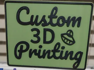 3D sign