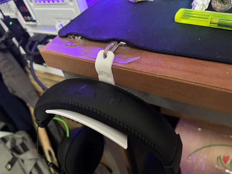 电脑桌面耳机挂架  耳机收纳架