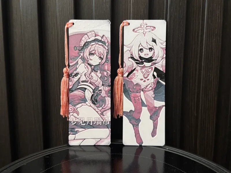 原神：梦见月瑞希、派蒙-2款书签