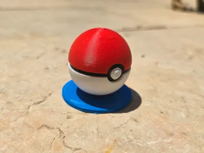 Multi-Colored Pokeball