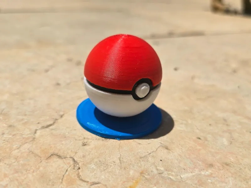 Multi-Colored Pokeball