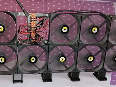 Aquarium Cooling Fan Panel