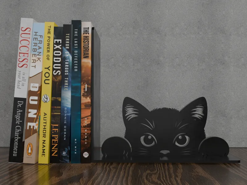 Cat Bookend