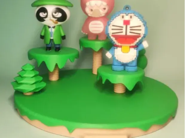 手办造景展示台