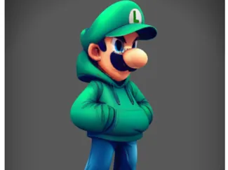 Luigi in Streetwear