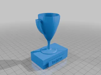 Fathers day trophy