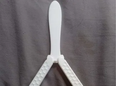 Printinplacebutterfly knife