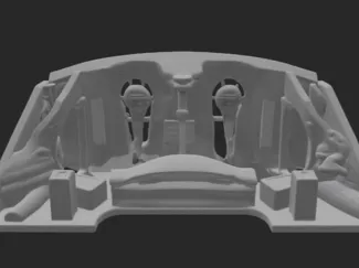 Independence Day Alien Attacker Ship Interior