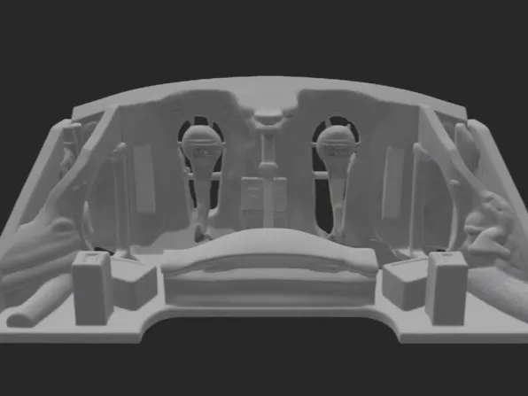 Independence Day Alien Attacker Ship Interior 