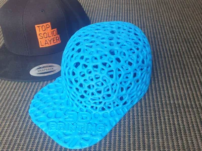 TPU Snapback voroni style