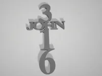 Croix Jean 3:16 — photo 1