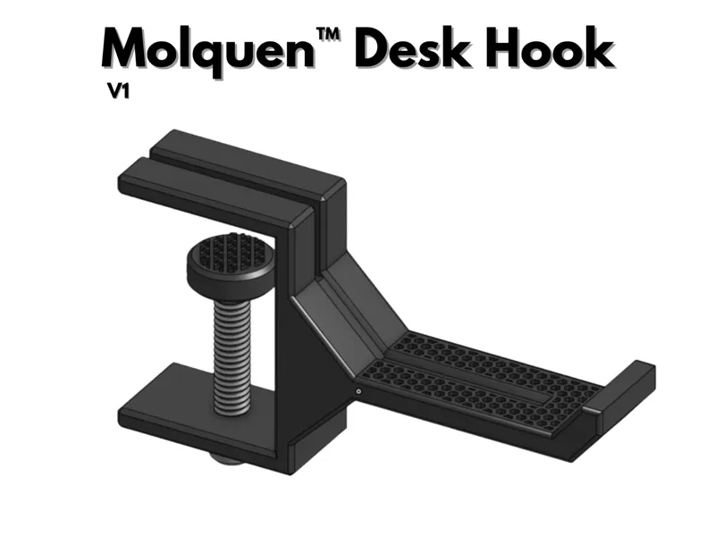 Desk Hook (Modern & Sleek)