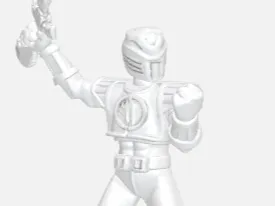 white ranger mini