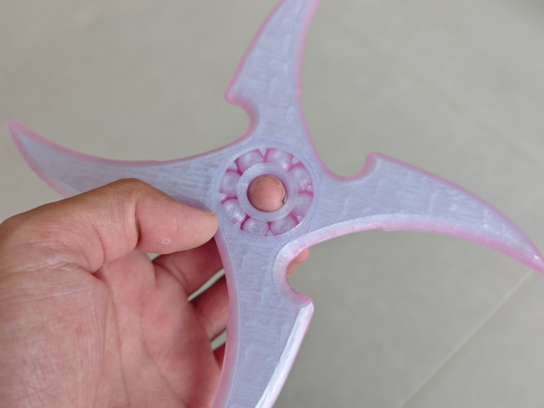 Shuriken parmak ucu salyangoz