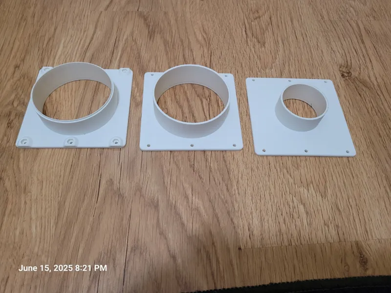 4" & 2.5" top and bottom plates