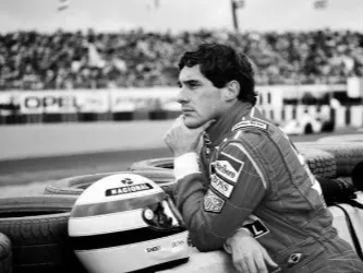 lithophane Ayrton Senna