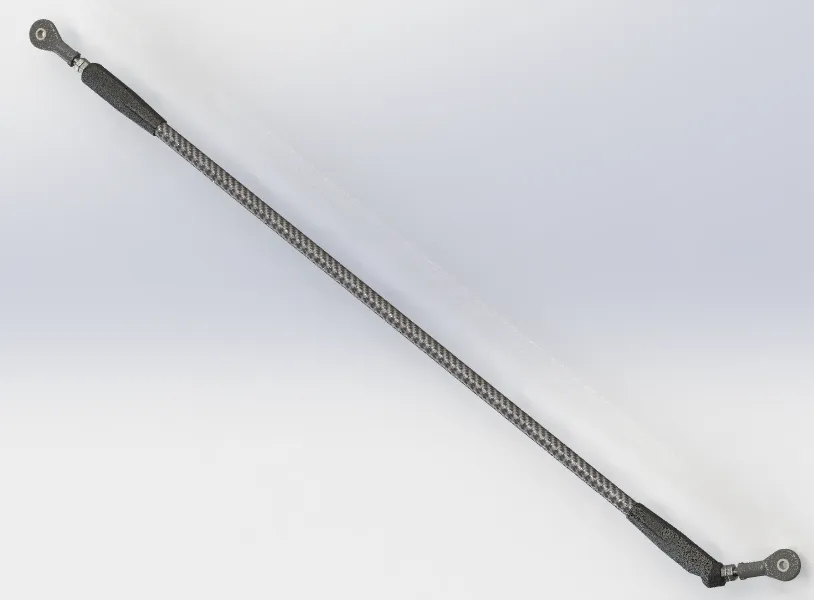 Any Cubic Predator Rods Anycubic Predator ANGLED IGUS CARBON Rod by Julian Kunicke MakerWorld ...