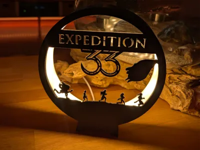 Small Ring Lamp Interchangeable Cover - Expedition 33