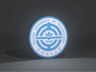 大连理工大学校徽灯箱