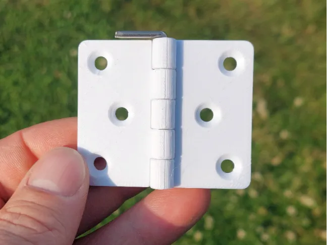 Scharnier für Tür z.B. 3D-Drucker  Einhausung