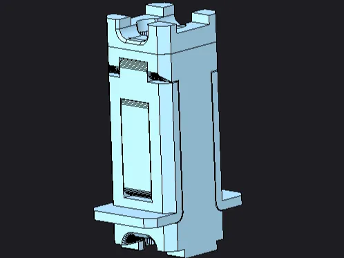 Controller and headset holder middle section