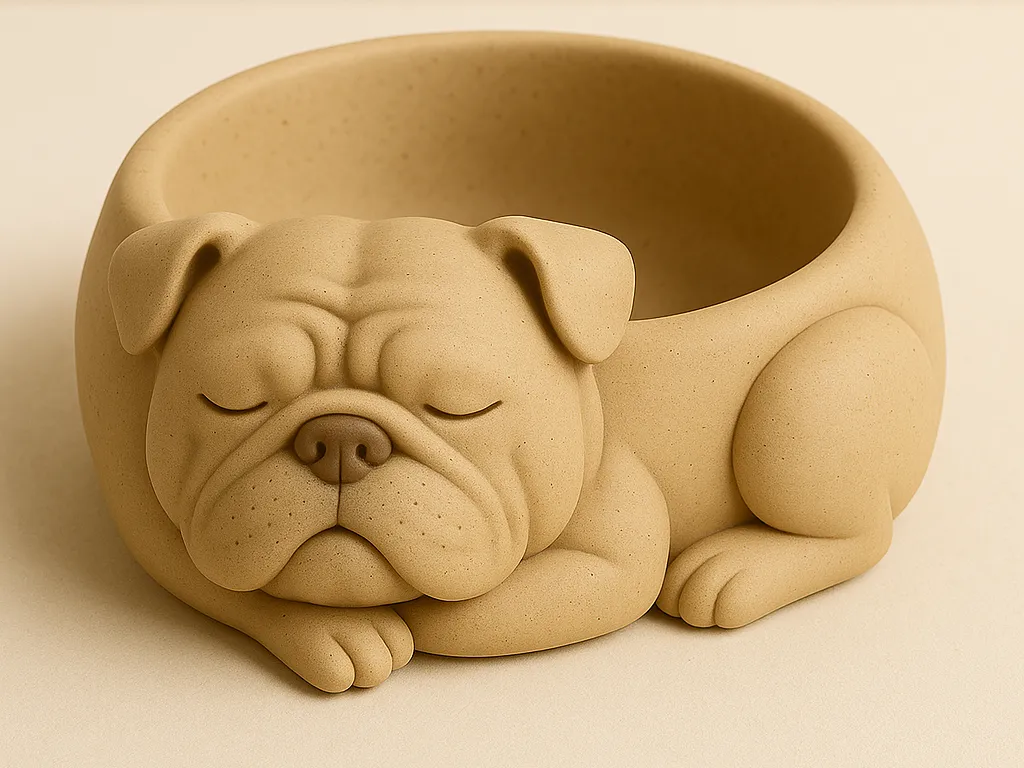 British bulldog candyBowl